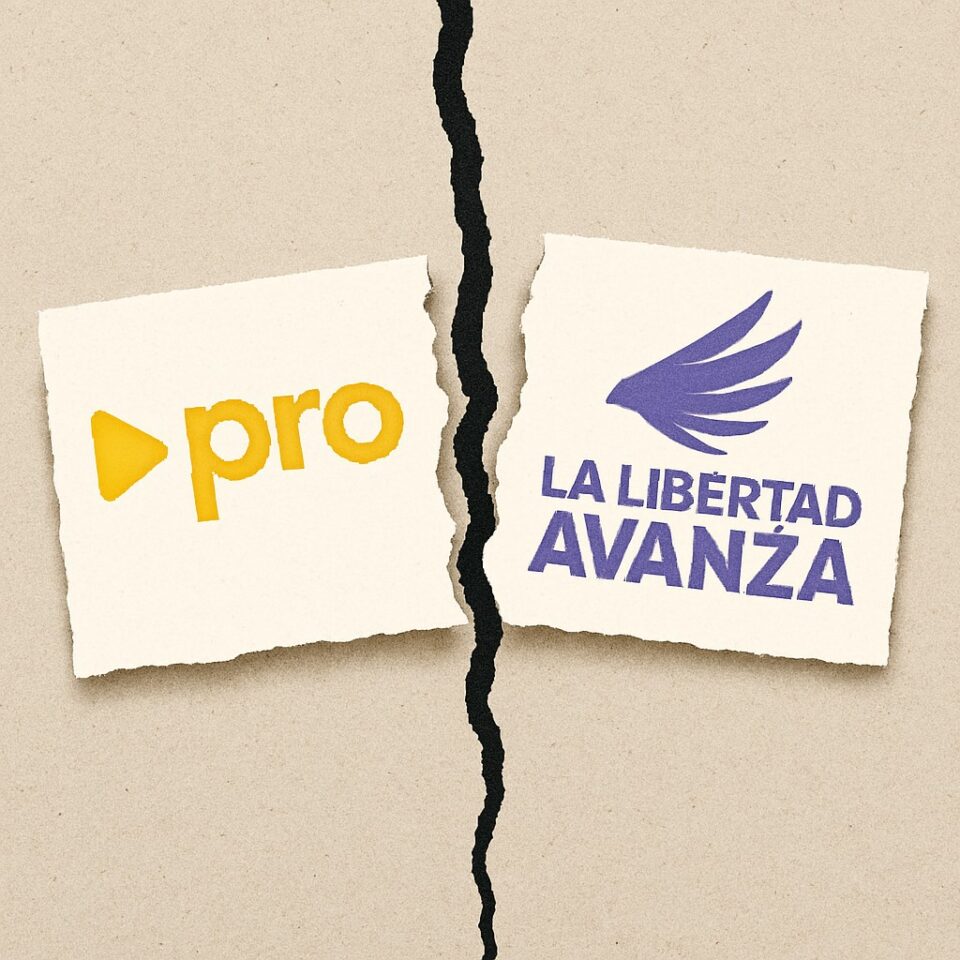 El PRO evalúa romper con La Libertad Avanza tras el revés electoral