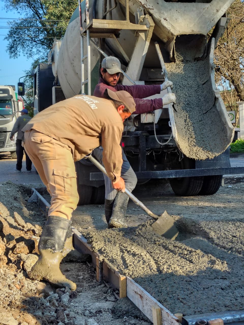 SE CONTINÚA TRABAJANDO EN HIPÓLITO YRIGOYEN