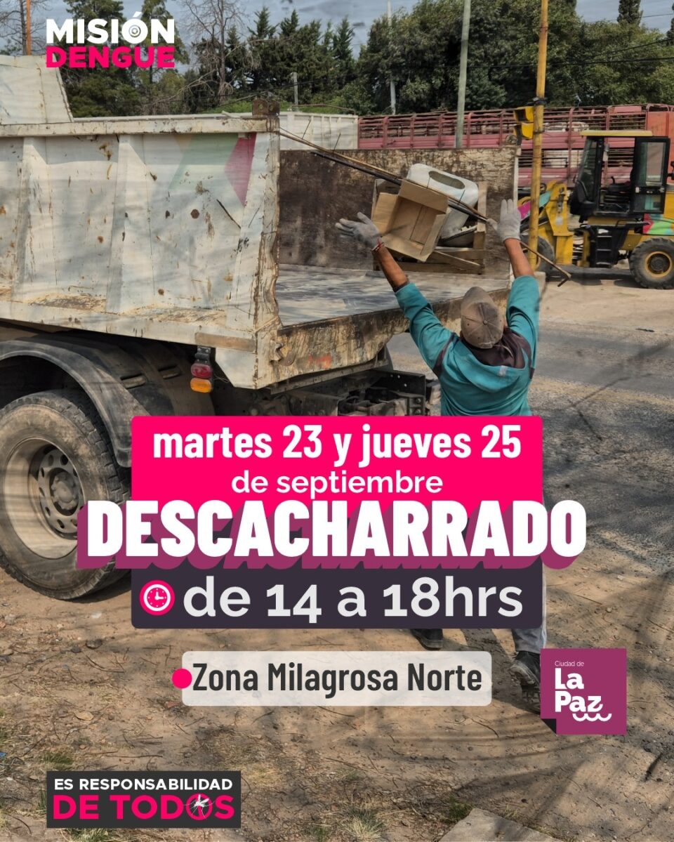 COMENZAMOS CON LOS TRABAJOS DE DESCACHARRADO