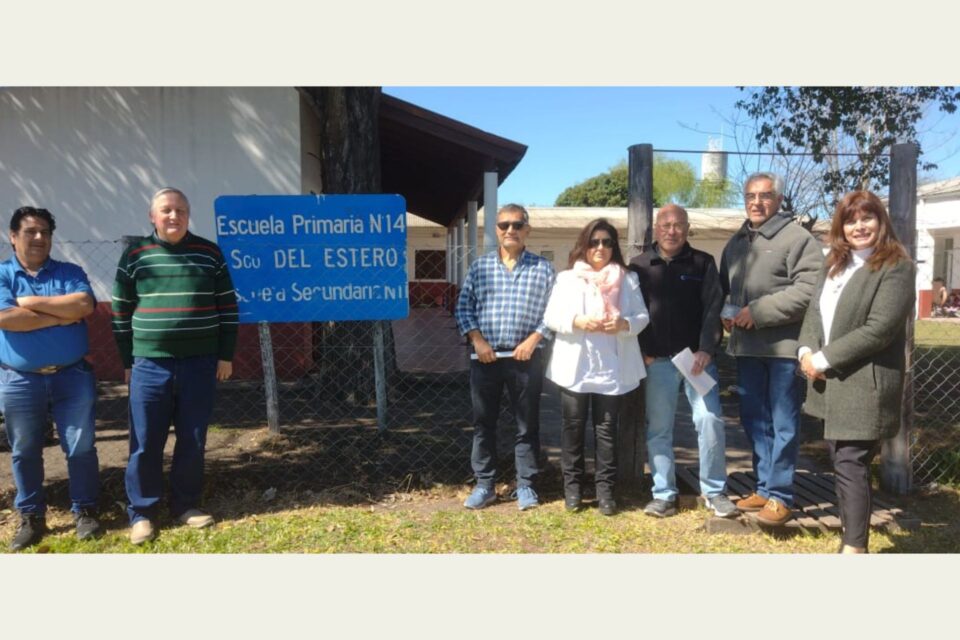 Se ejecutarán obras de saneamiento y mejoras edilicias en la escuela Santiago del Estero de Lucas Norte