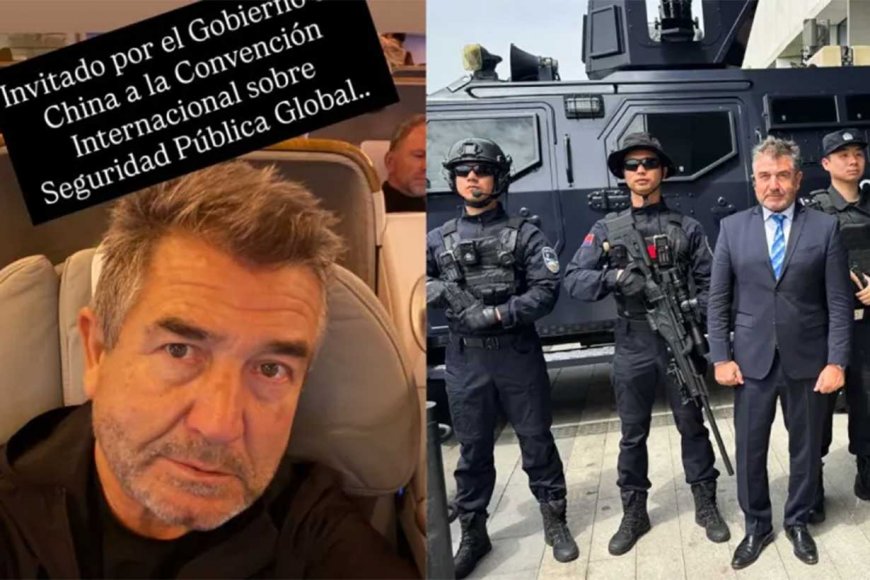 Roncaglia representará a Entre Ríos en la Conferencia Mundial de Seguridad Pública en China