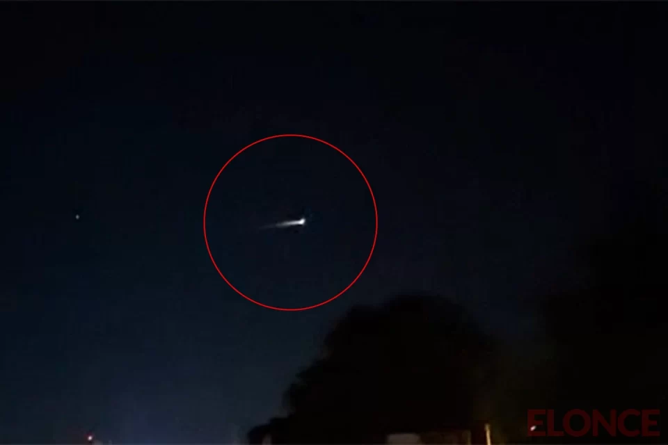 Misteriosa luz cruzó el cielo de Paraná y dejó a los vecinos boquiabiertos al amanecer