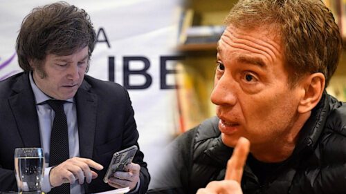 De la crítica feroz al respaldo político: el giro de Milei sobre Diego Santilli