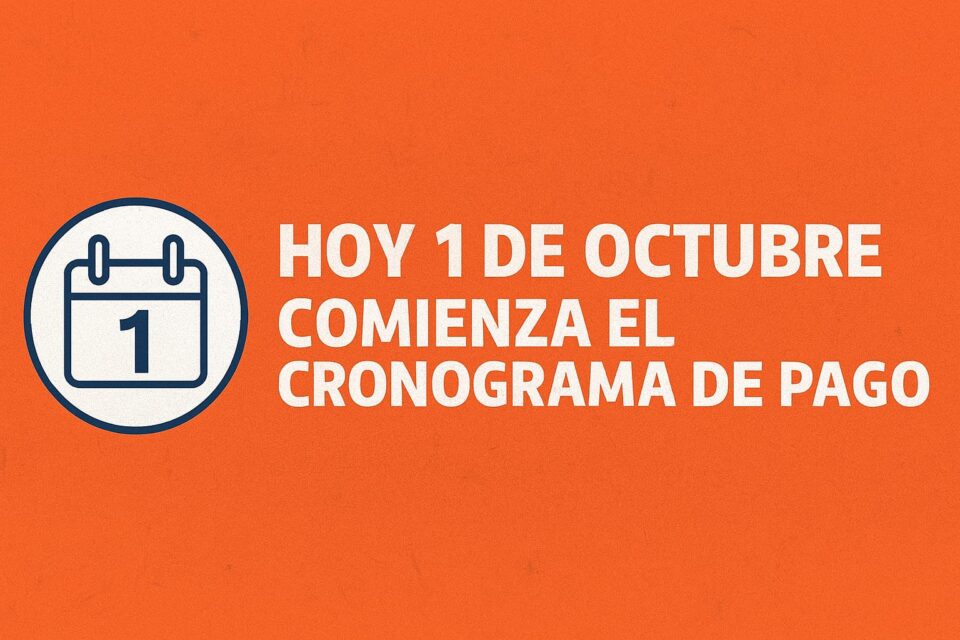 Cronograma de pagos de octubre en la provincia de Entre Ríos