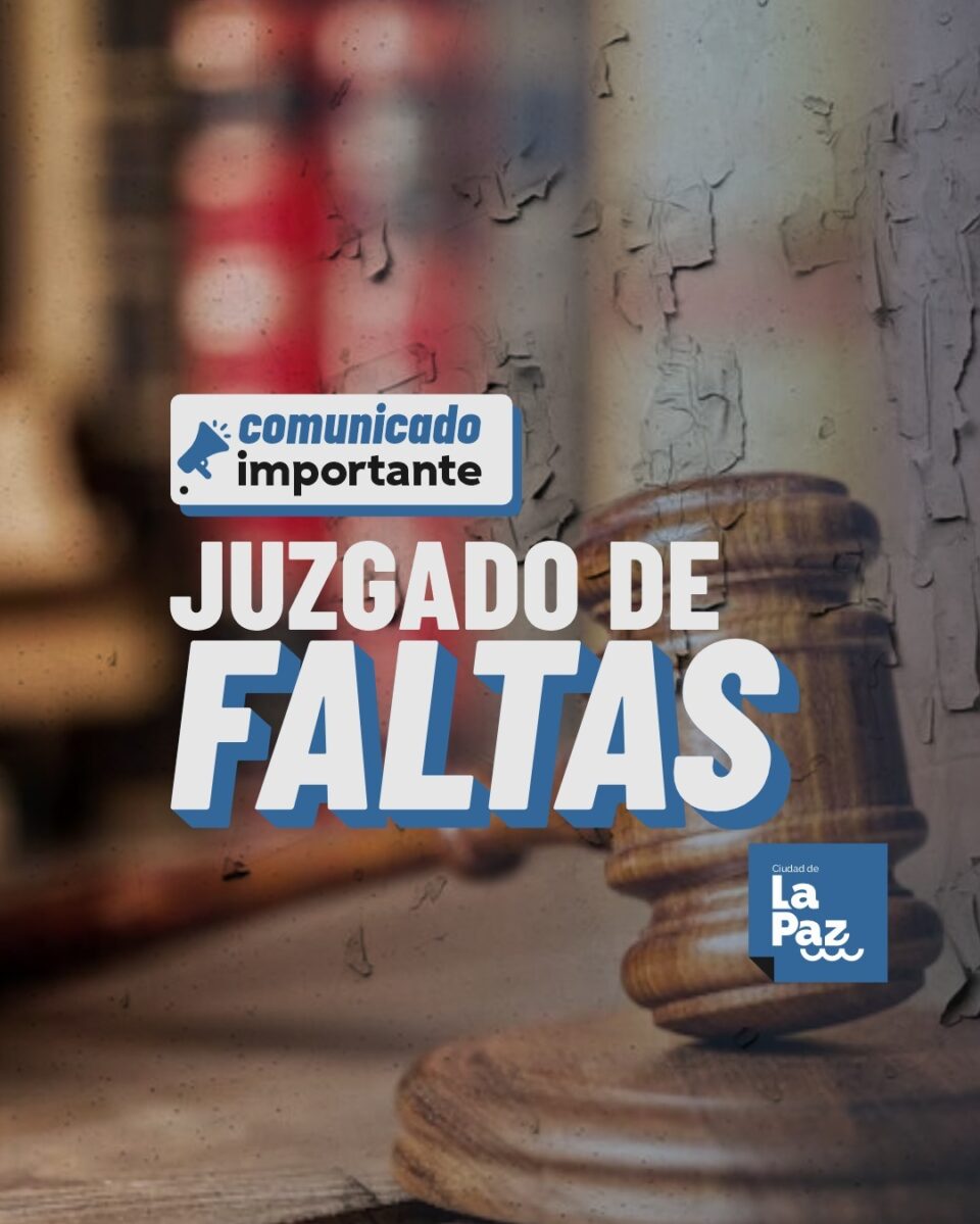 COMUNICADO IMPORTANTE JUZGADO DE FALTAS: EDICTOS