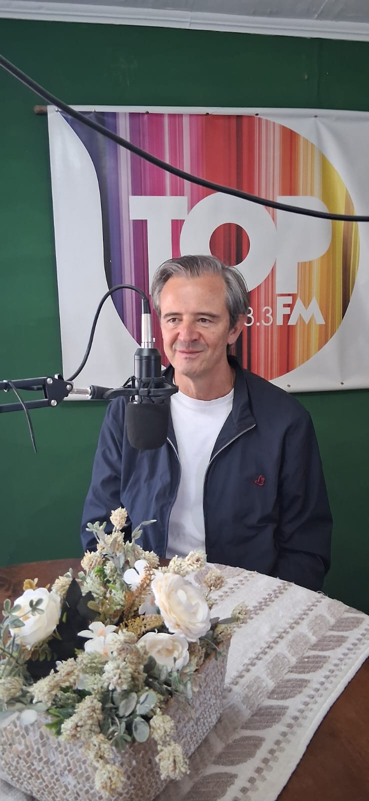 En la mañana de hoy comunicación con el senador electo este domingo Adán  Bahl con Mariela Hidalgo