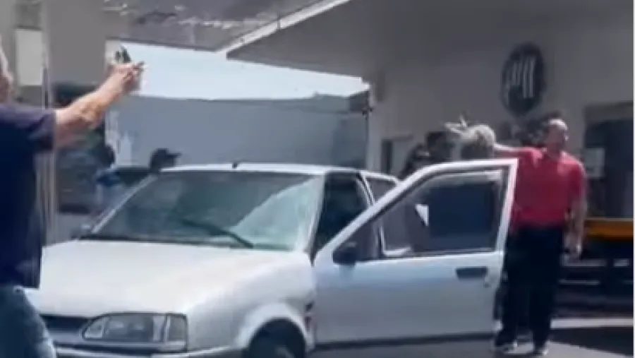 Un médico fue detenido tras golpear a un adulto mayor en una estación de servicio de Paraná