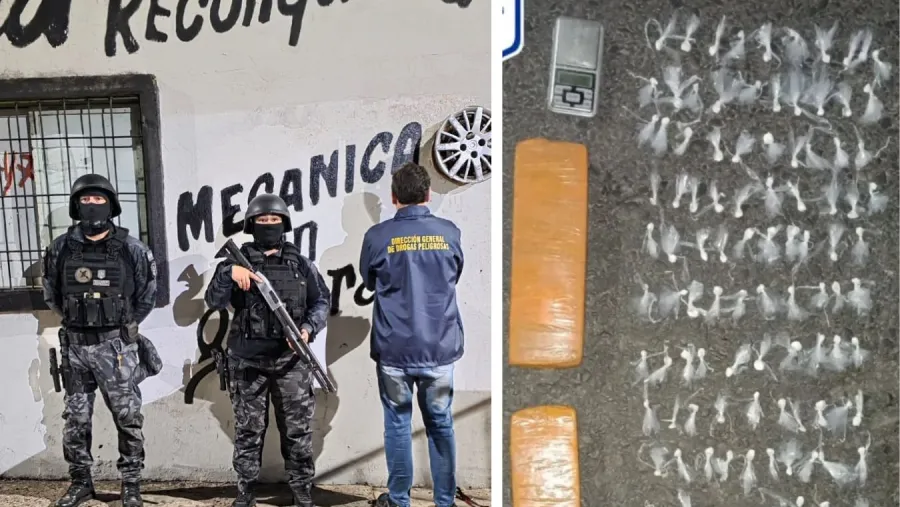 Desarticulan nueva organización narco liderada por “Tavi” Celis: familiares, presos y menores involucrados