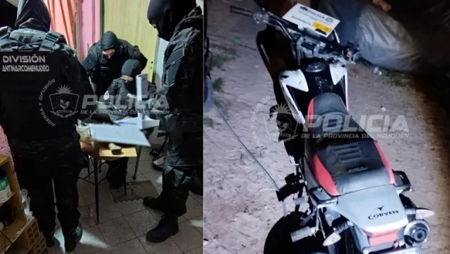 Golpe al narcotráfico: detenciones y múltiples allanamientos en toda la provincia Las investigaciones permitieron desactivar varios puntos de venta y distribución de estupefacientes.