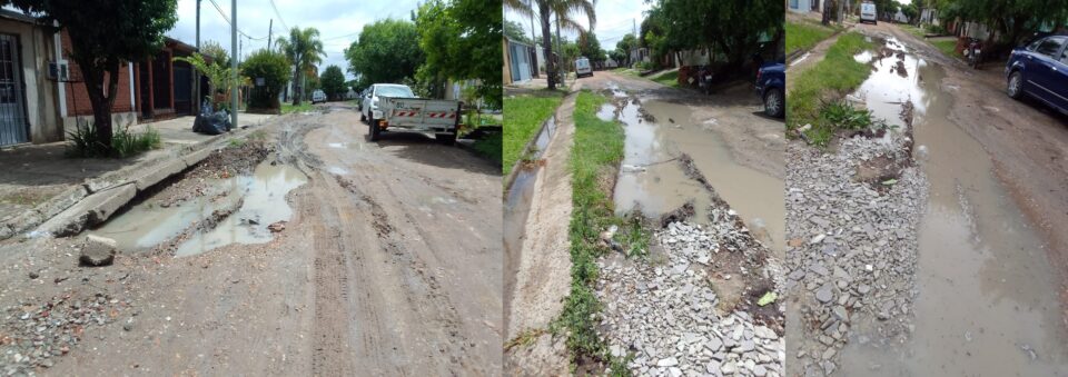 Charcos, mosquitos y abandono: la calle Las Perdices como espejo de la contradicción oficial