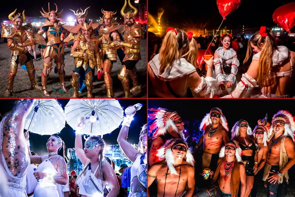 La Fiesta de Disfraces 2025 comenzará a las 23:59 horas, según confirmó la organización. El ingreso al predio fue retrasado respecto al horario original.  Fiesta de Disfraces 2025: nuevo horario de ingreso y cronograma artístico