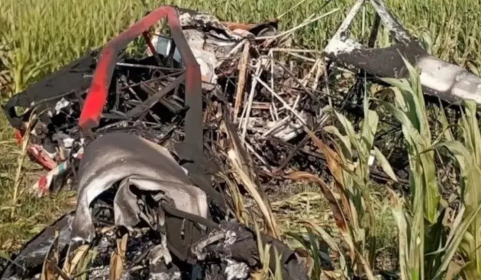 Una avioneta fumigadora se estrelló en un campo entrerriano: el piloto se salvó de milagro