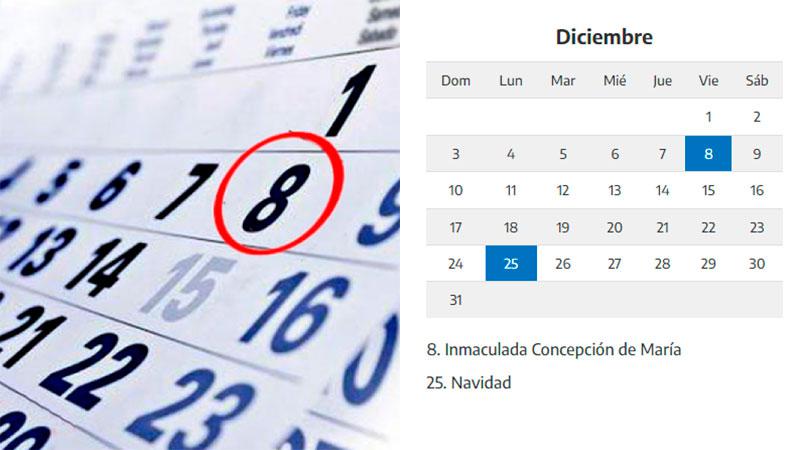 El próximo fin de semana largo en Argentina será el lunes 8 de diciembre de 2025, Día de la Inmaculada Concepción de María.
