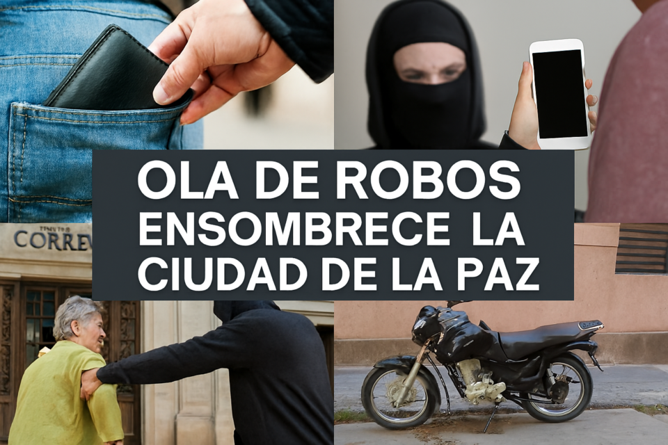 La Paz, una ciudad tomada por el miedo