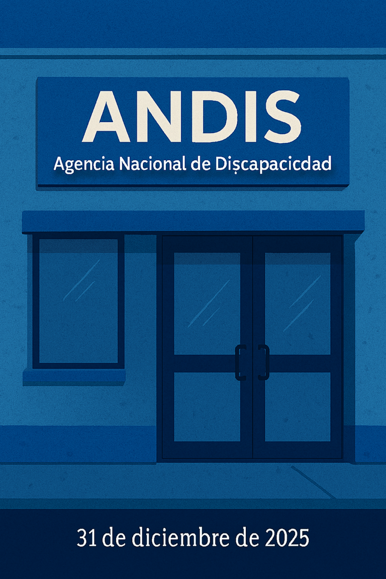 Cierran la ANDIS: el Estado desmantela la agencia que protegía derechos de personas con discapacidad