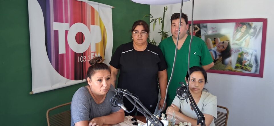Visita protesta de los enfermeros Rivero Ivana, Godoy Carina, Forastieri Juan y Godoy Ángela en la radio, el reclamo por salarios bajo la línea de pobreza, la falta de personal en hospitales y la urgencia de titularizar suplentes con más de una década de servicio para garantizar dignidad laboral y atención segura en toda la provinciaa institucional