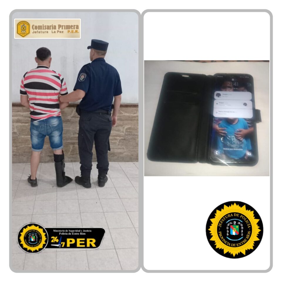 DGDP JEFATURA DPTAL. LA PAZ  DEPENDENCIA INTERVINIENTE: Comisaría Primera.-