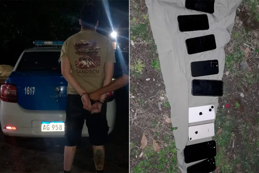 Maniatado durante robo en Paraná: el detenido sería empleado de la víctima