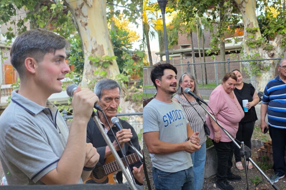 GRAN SERENATA NAVIDEÑA EN EL HOGAR DE ANCIANOS LA PAZ
