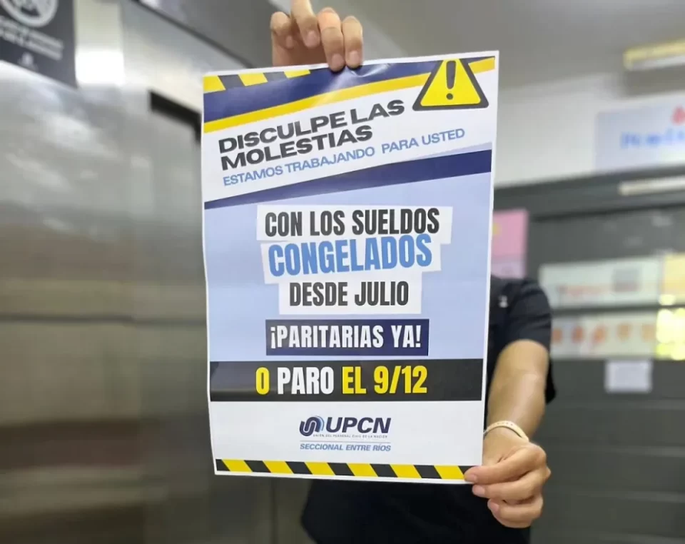 UPCN va al paro activo este martes, con acciones visibles y colectivas en los lugares de trabajo