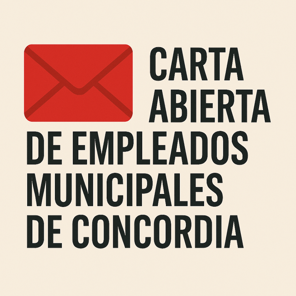 CARTA ABIERTA DE EMPLEADOS MUNICIPALES El diablo vestido de cordero