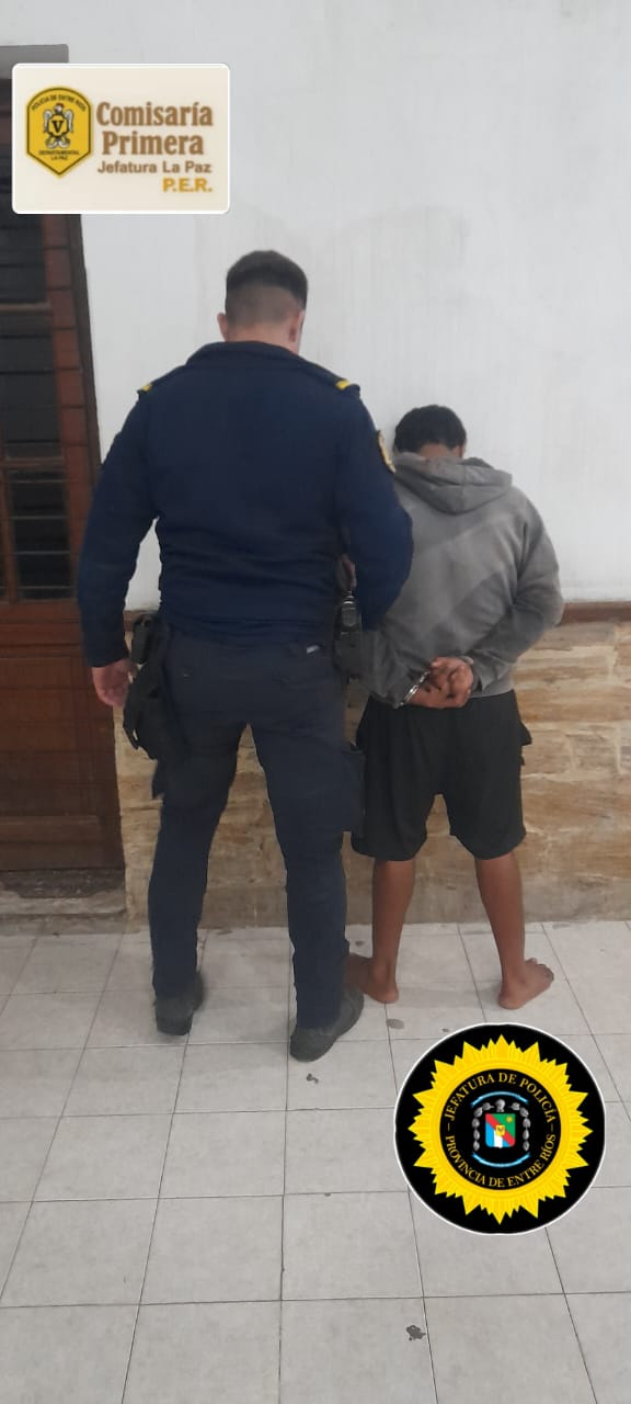 DGDP JEFATURA DPTAL. LA PAZ  COMISARÍA PRIMERA.  LUGAR: B° BELGRANO