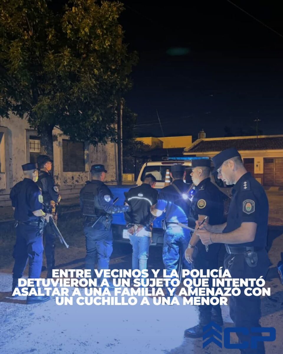 Alrededor de las 0:30 de este sábado 17 de enero, personal policial fue alertado sobre un hecho ilícito ocurrido en inmediaciones de calles Brown y Dr. Florenza.