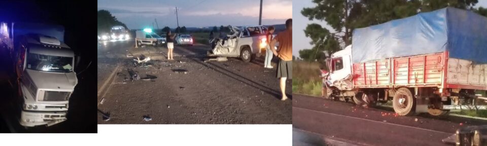 “Tragedia en Misiones: choque frontal en la Ruta 105 deja un muerto y cuatro menores heridos”