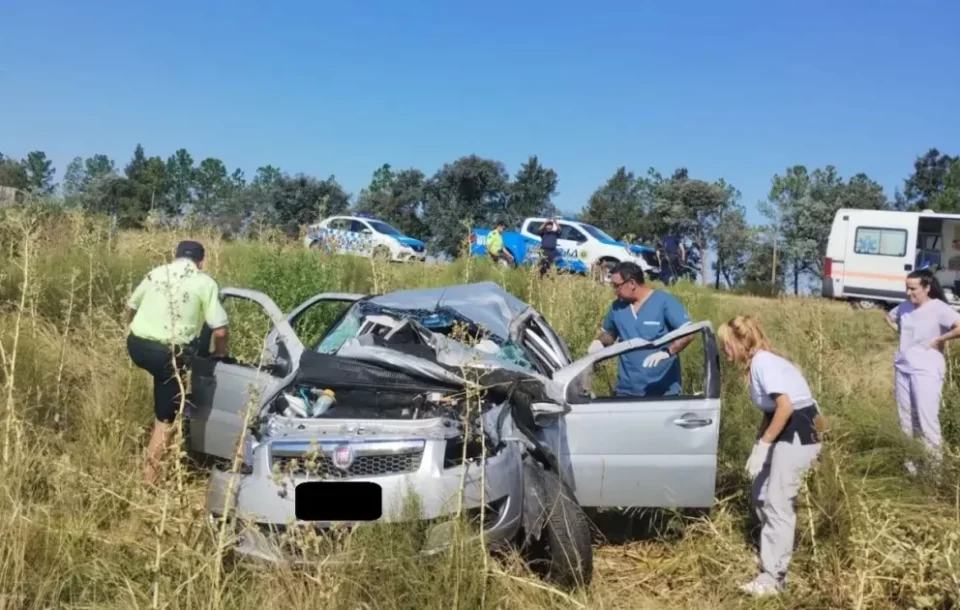 El desastroso estado de la ruta 14 provocó tres accidentes en menos de dos horas en el sur entrerriano