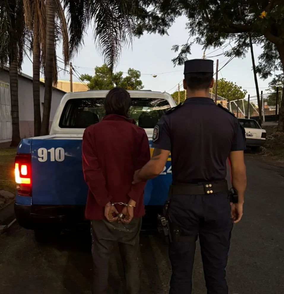 En La Paz y Paraná detuvieron a dos hombres con antecedentes que ingresaron a sendas casas para robar
