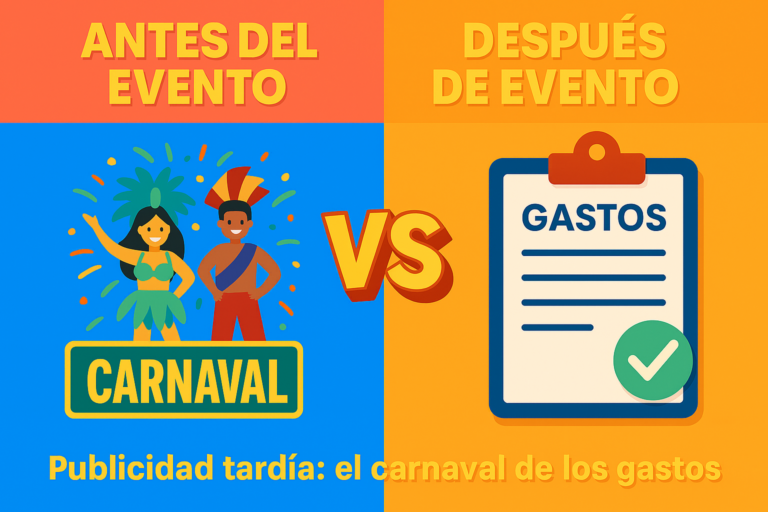 Promocionar después del evento: el arte de gastar mucho para no lograr nada