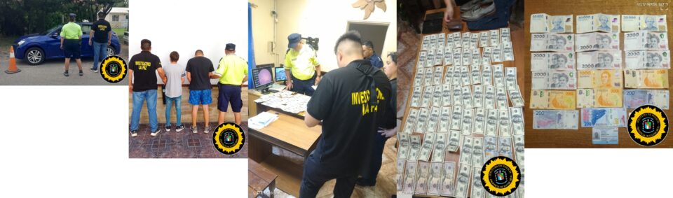 DGDP JEFATURA DPTAL LA PAZ  DIVISIÓN INVESTIGACIONES E INTELIGENCIA CEIM.  S/ESTAFA EN SU PERJUICIO  LUGAR: RUTA 12- Puesto Paso Telégrafo.