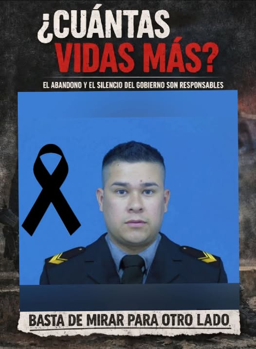 » EL UNIFORME SANGRA CUANDO EL ESTADO CRIMINAL GOBIERNA «