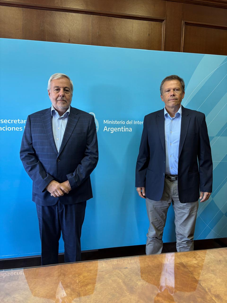 GESTIONES EN EL MINISTERIO DEL INTERIOR PARA FORTALECER LOS SERVICIOS MUNICIPALES