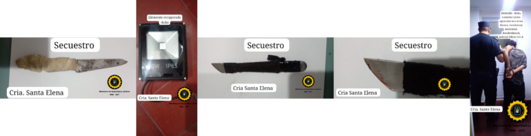 JEFATURA DEPARTAMENTAL LA PAZ COMISARÍA SANTA ELENA FECHA: VIERNES 20/03/26