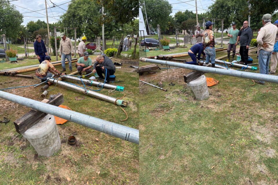 RECAMBIO DE BOMBA EN POZO DE AGUA
