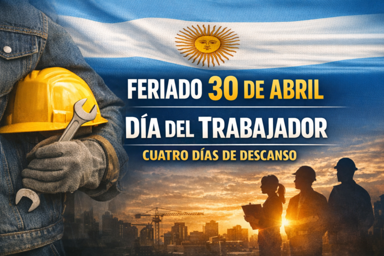 Feriado del 30 de abril: un descanso extralargo que reconfigura abril