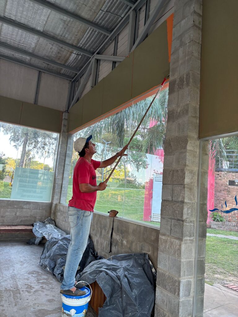 AVANZAN LAS MEJORAS EN TERMAS LA PAZ