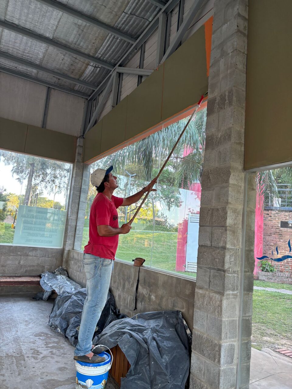 AVANZAN LAS MEJORAS EN TERMAS LA PAZ