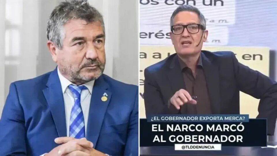 RONCAGLIA INTIMÓ A MEDIOS Y A UN CONDUCTOR POR VINCULARLO CON EL NARCOTRÁFICO