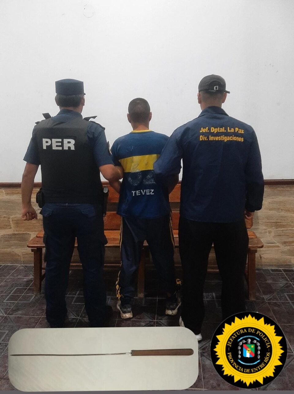 JEFATURA DEPARTAMENTAL LA PAZ DIVISIÓN INVESTIGACIONES E INTELIGENCIA CRIMINAL FECHA: VIERNES 24/04/26