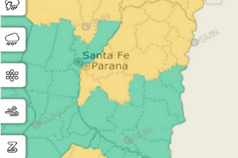 “Tormentas en Entre Ríos: alerta amarilla y ráfagas de hasta 70 km/h Alerta amarilla por tormentas en Entre Ríos: Defensa Civil advierte sobre intensas precipitaciones**