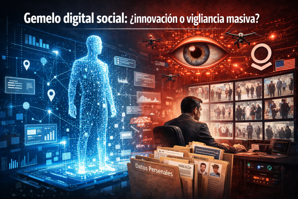 “Gemelo digital social: ¿innovación o vigilancia masiva?”
