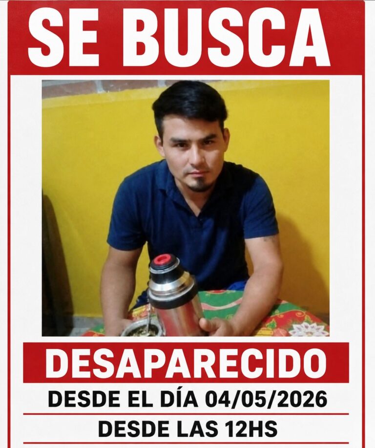 La Paz busca a Facundo Blanco: piden colaboración para dar con su paradero