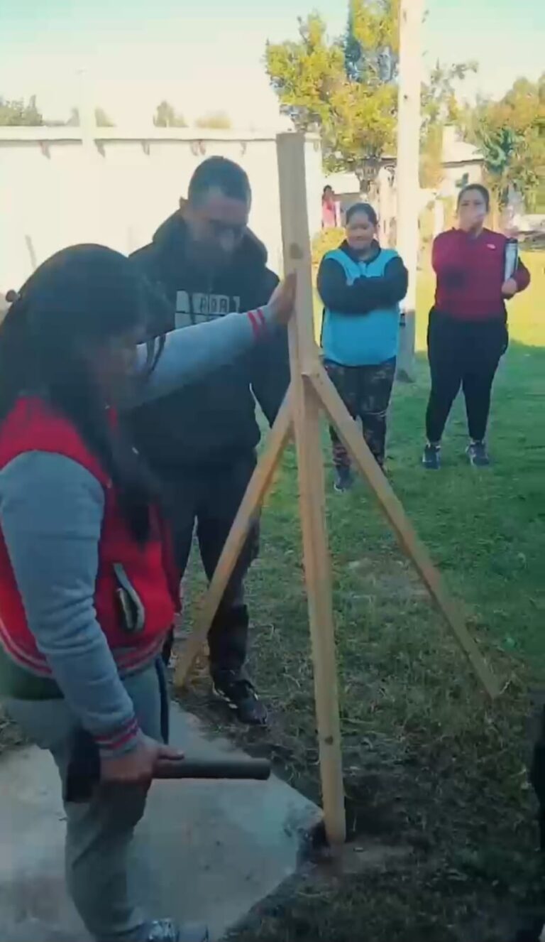 San Gustavo impulsa capacitación en albañilería con inclusión y oportunidades