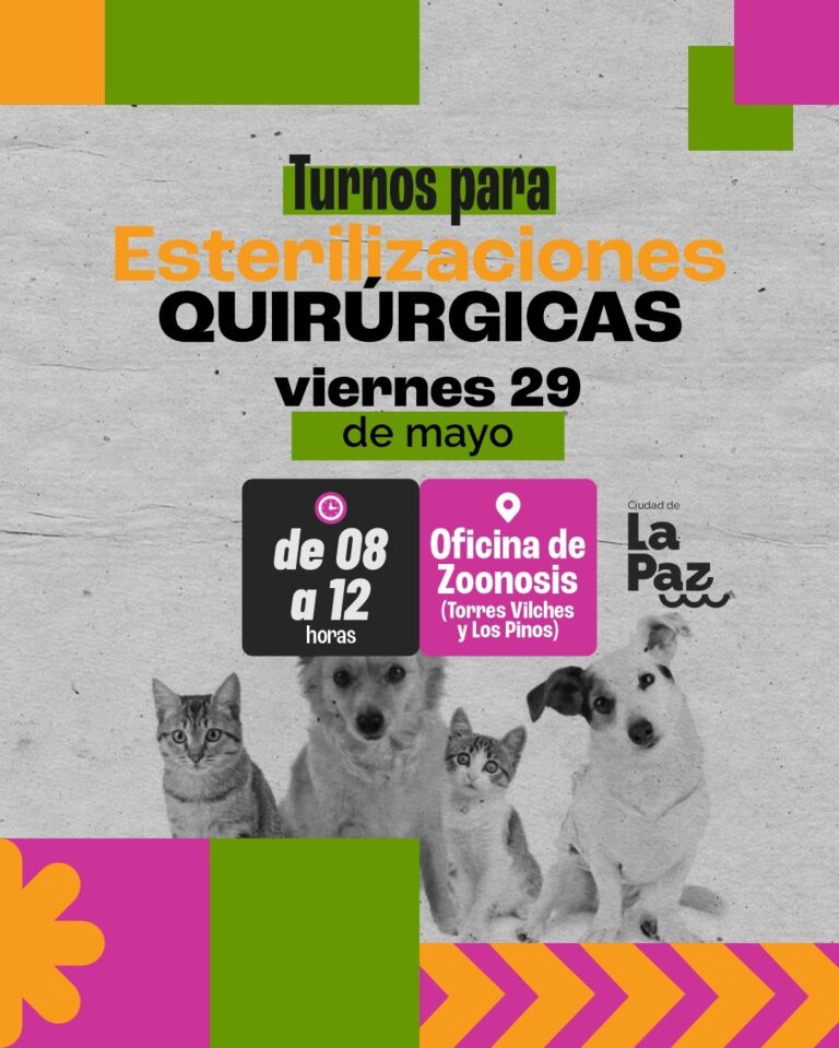 Turnos para  esterilizaciones quirurgicas