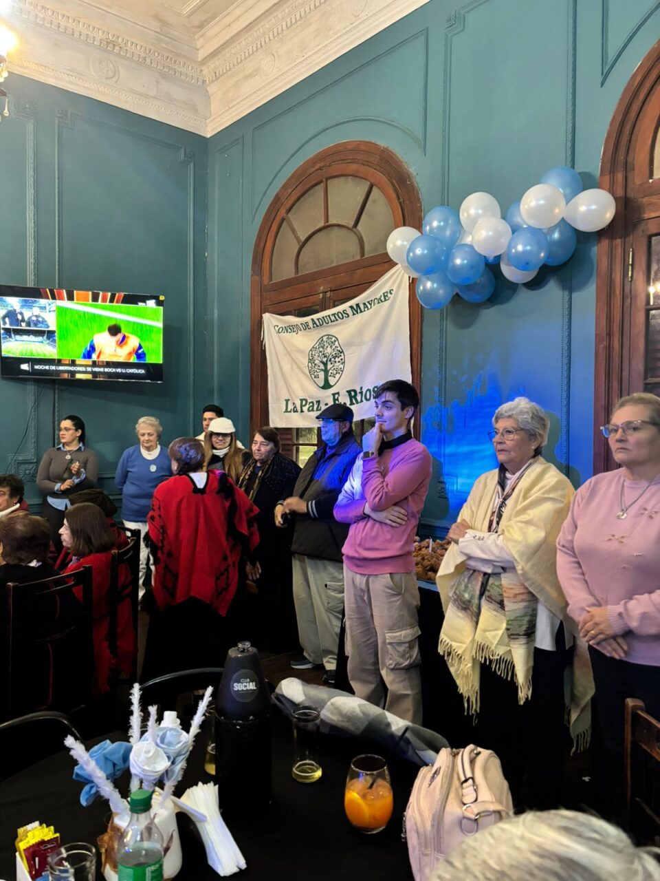 Festejos  por  el  aniversario del consejo  de adultos mayores