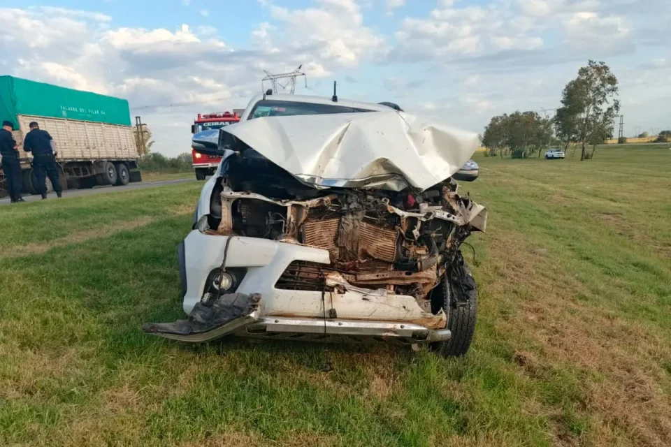 “Grave accidente en Ruta 14: obrero vial sufrió amputación tras ser embestido”