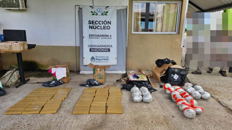 Procesaron con prisión preventiva a dos personas por enviar más de 100 kilos de marihuana por encomienda
