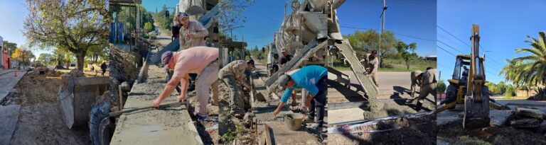 Gestión Martín: obras que fortalecen la infraestructura urbana
